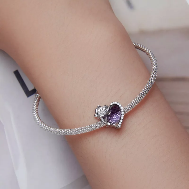 (imagen para) Cuentas de amor estilo PANDORA - BSC660-2 - Ver 6