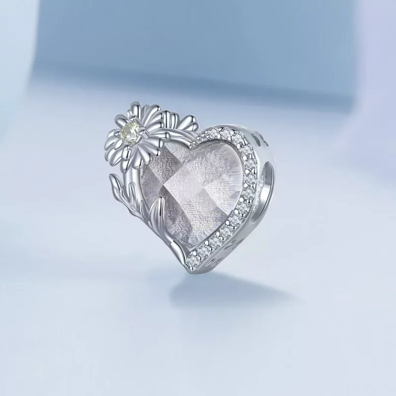 (imagen para) Cuentas de amor estilo PANDORA - BSC660-4 - Ver 2