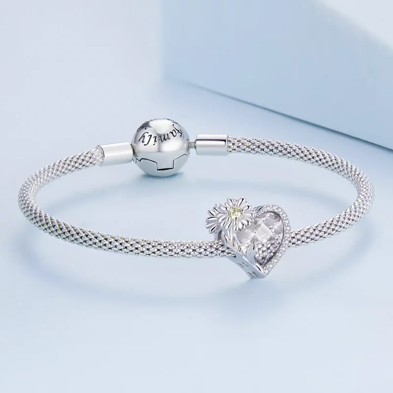 (imagen para) Cuentas de amor estilo PANDORA - BSC660-4 - Ver 4