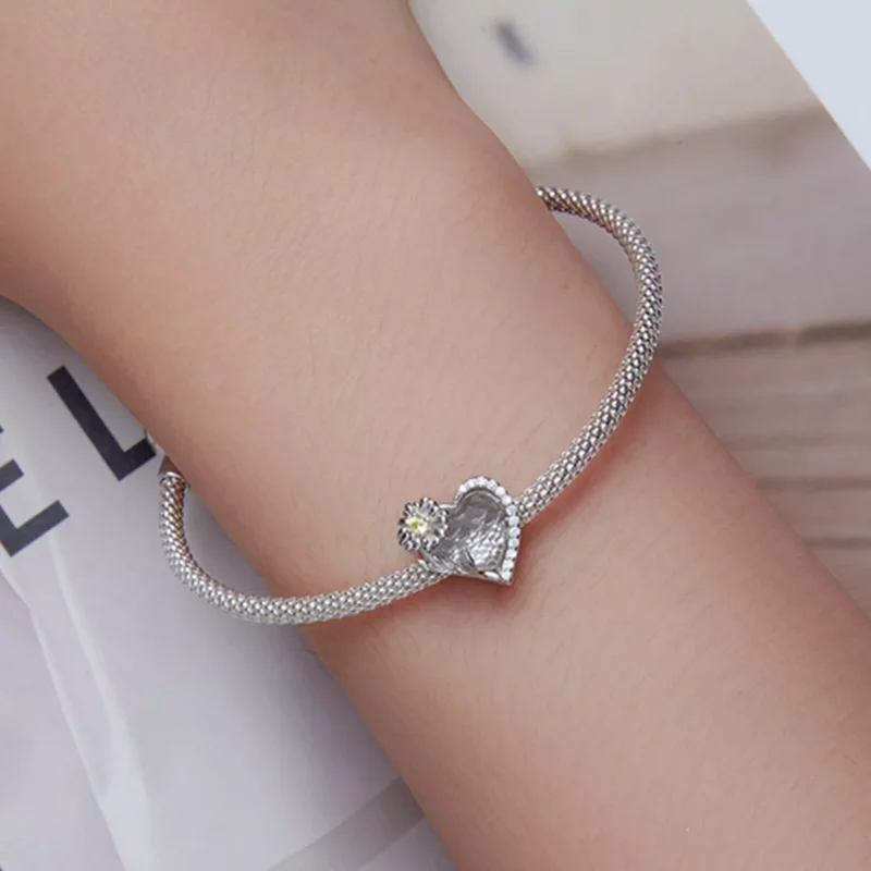 (imagen para) Cuentas de amor estilo PANDORA - BSC660-4 - Ver 6
