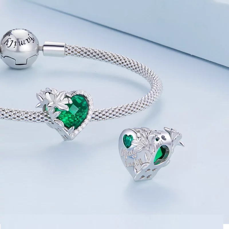 (imagen para) Cuentas de amor estilo PANDORA - BSC660-5 - Ver 5