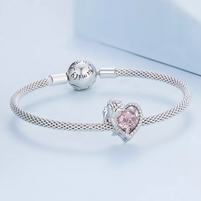 (imagen para) Cuentas de amor estilo PANDORA - BSC660-6 - Ver 4