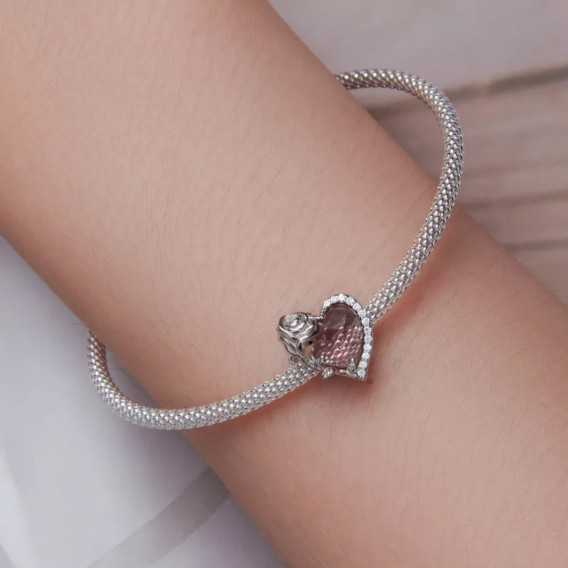 (imagen para) Cuentas de amor estilo PANDORA - BSC660-6 - Ver 6