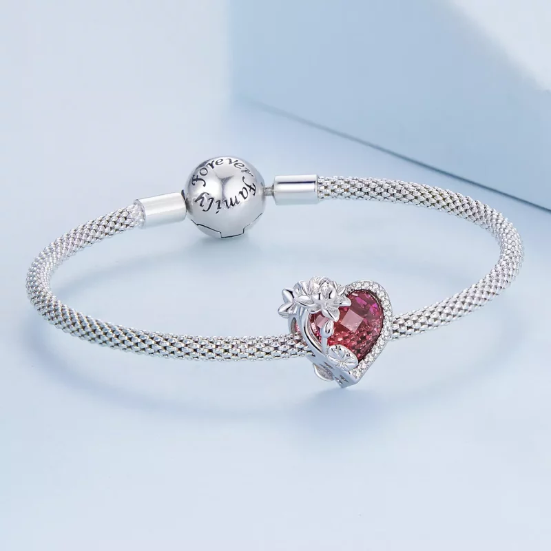 (imagen para) Cuentas de amor estilo PANDORA - BSC660-7 - Ver 4