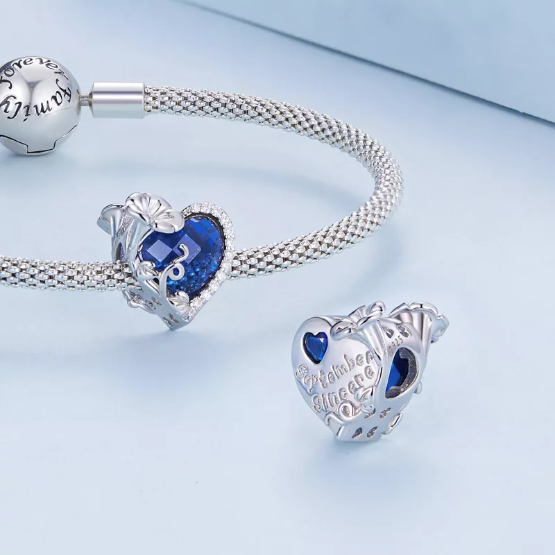(imagen para) Cuentas de amor estilo PANDORA - BSC660-9 - Ver 5