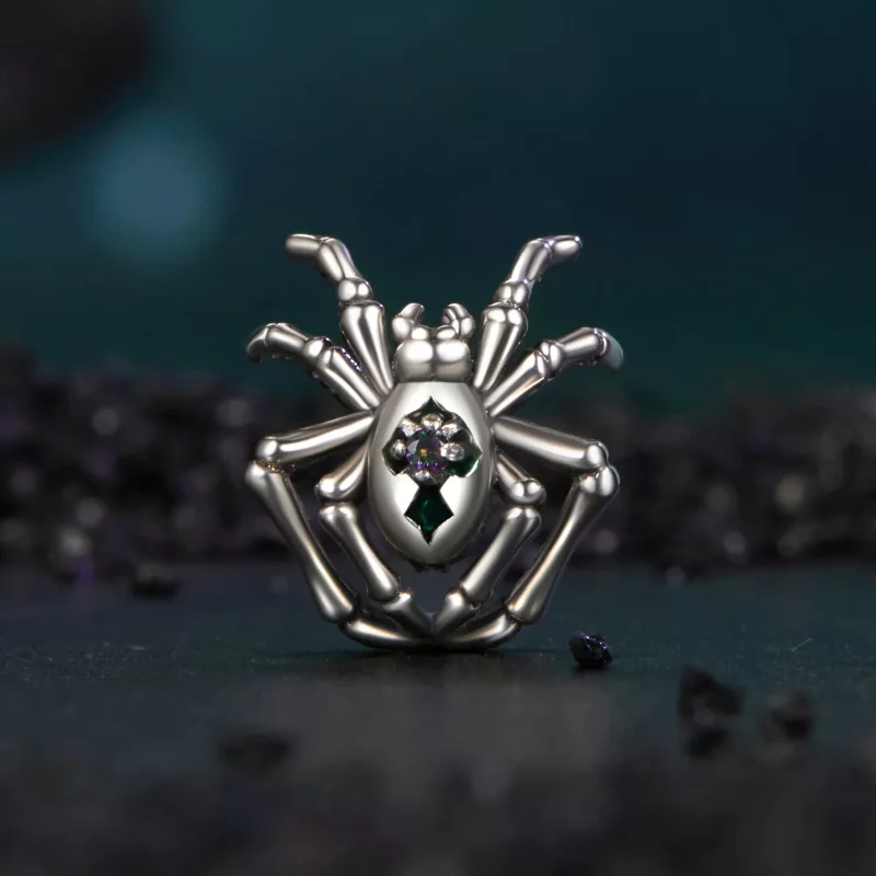 (imagen para) Cuentas de araña misteriosa estilo PANDORA - BSC1062 - Ver 2