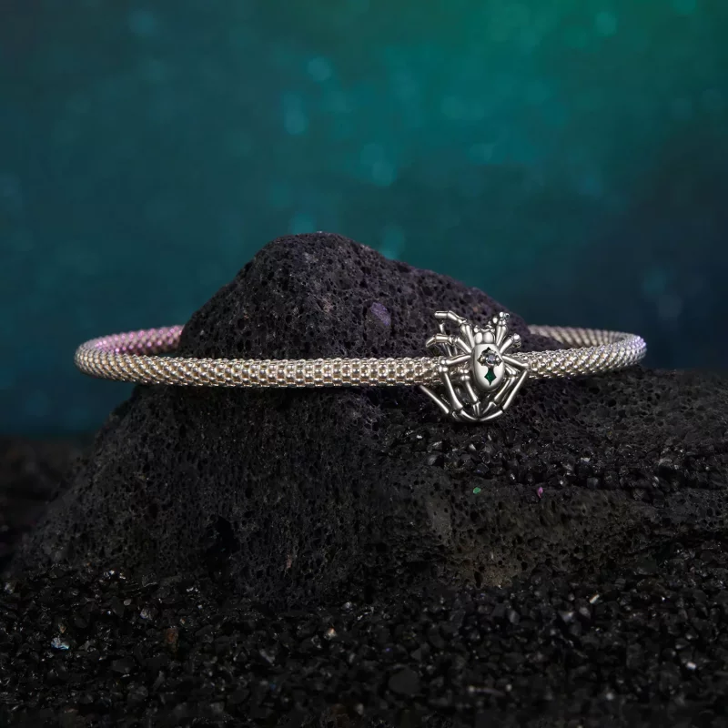 (imagen para) Cuentas de araña misteriosa estilo PANDORA - BSC1062 - Ver 5
