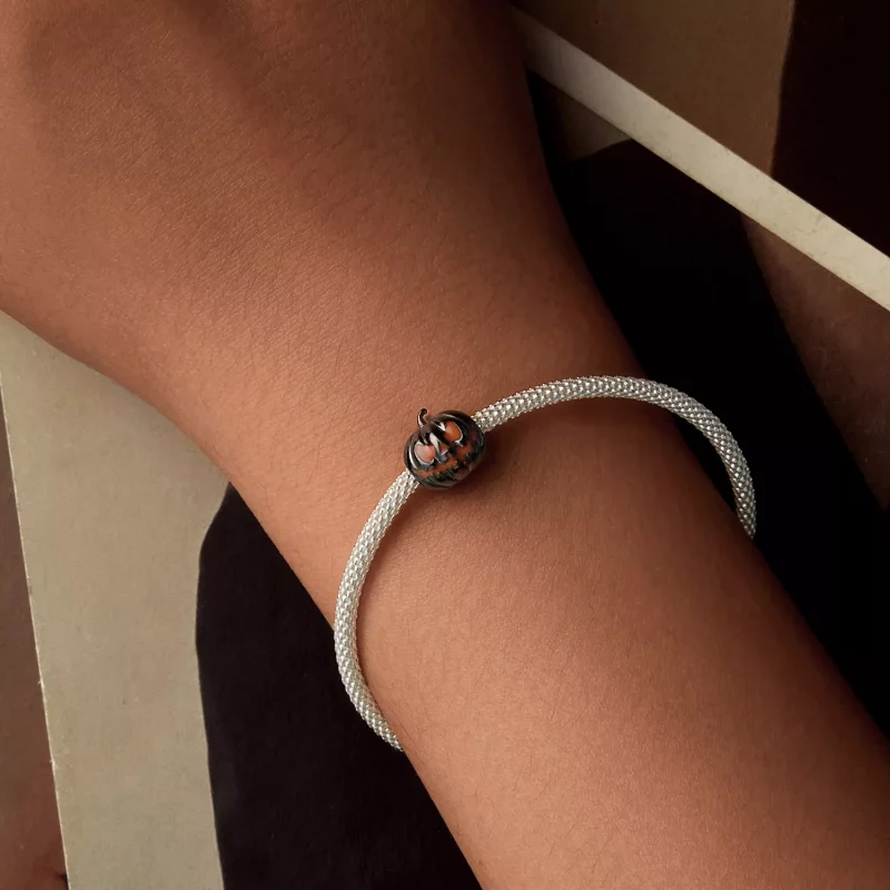 (imagen para) Cuentas de linterna de calabaza estilo PANDORA - SCC2899 - Ver 7