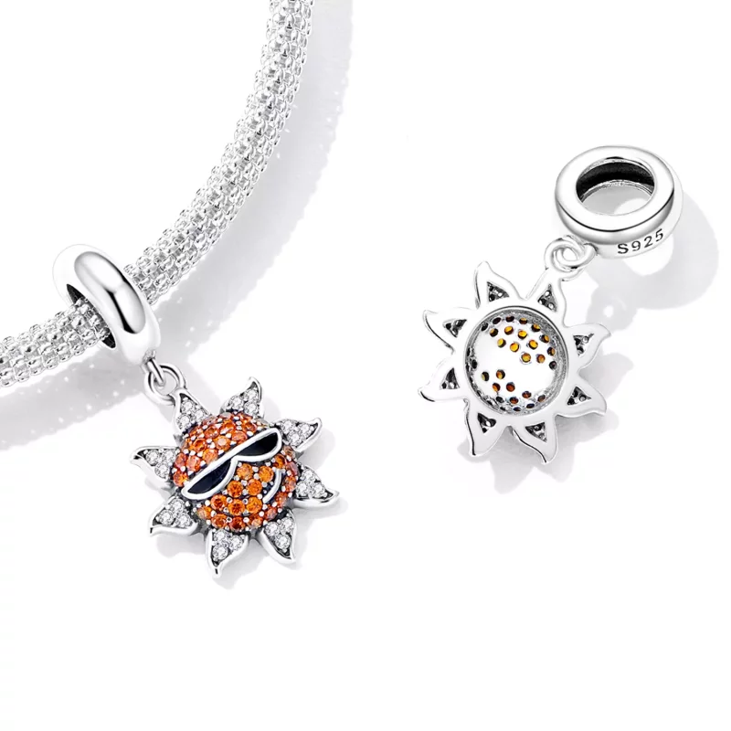 (imagen para) Cuentas de sol exquisitas estilo PANDORA - BSC600 - Ver 4