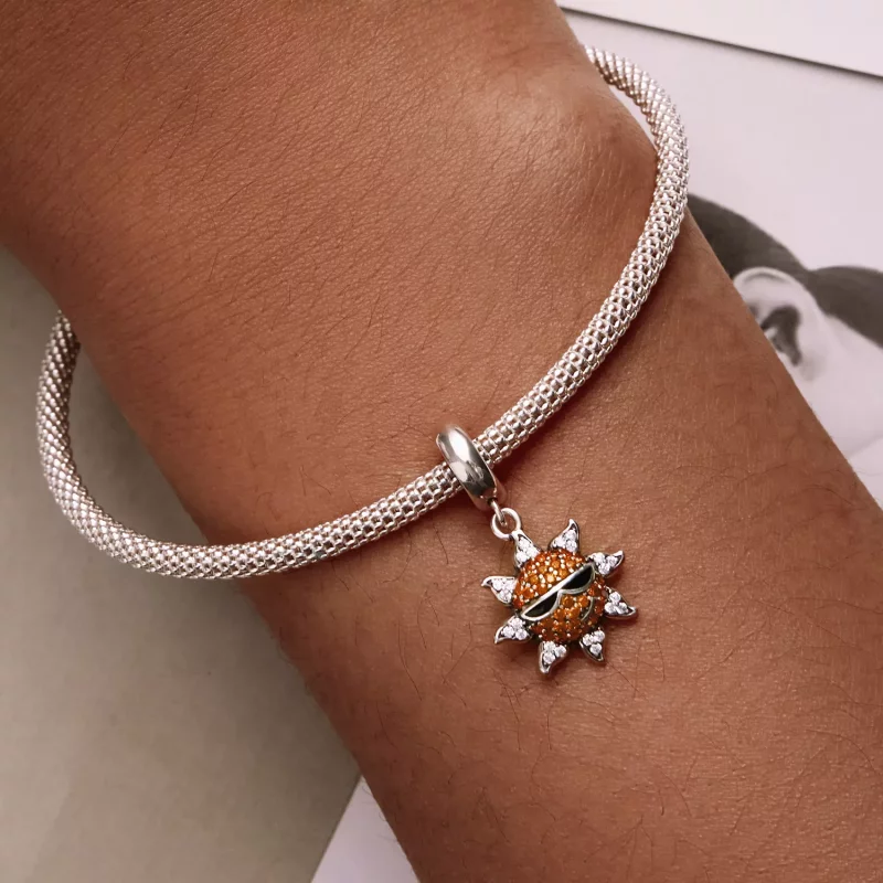 (imagen para) Cuentas de sol exquisitas estilo PANDORA - BSC600 - Ver 6