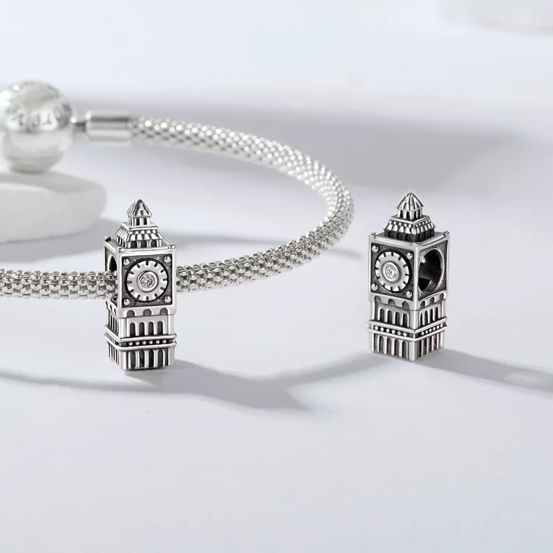 (imagen para) Cuentas estilo Big Ben de PANDORA - SCC2874 - Ver 4