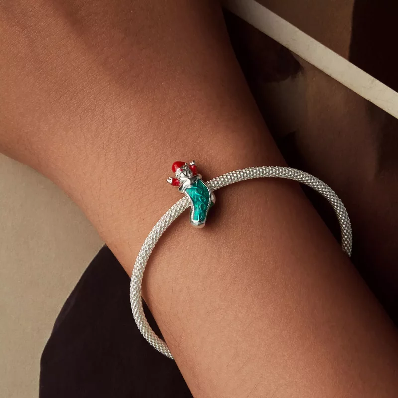 (imagen para) Cuentas para medias navideñas estilo PANDORA - SCC2915 - Ver 6