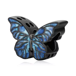 (imagen para) Mariposa oscura estilo PANDORA - BSC550