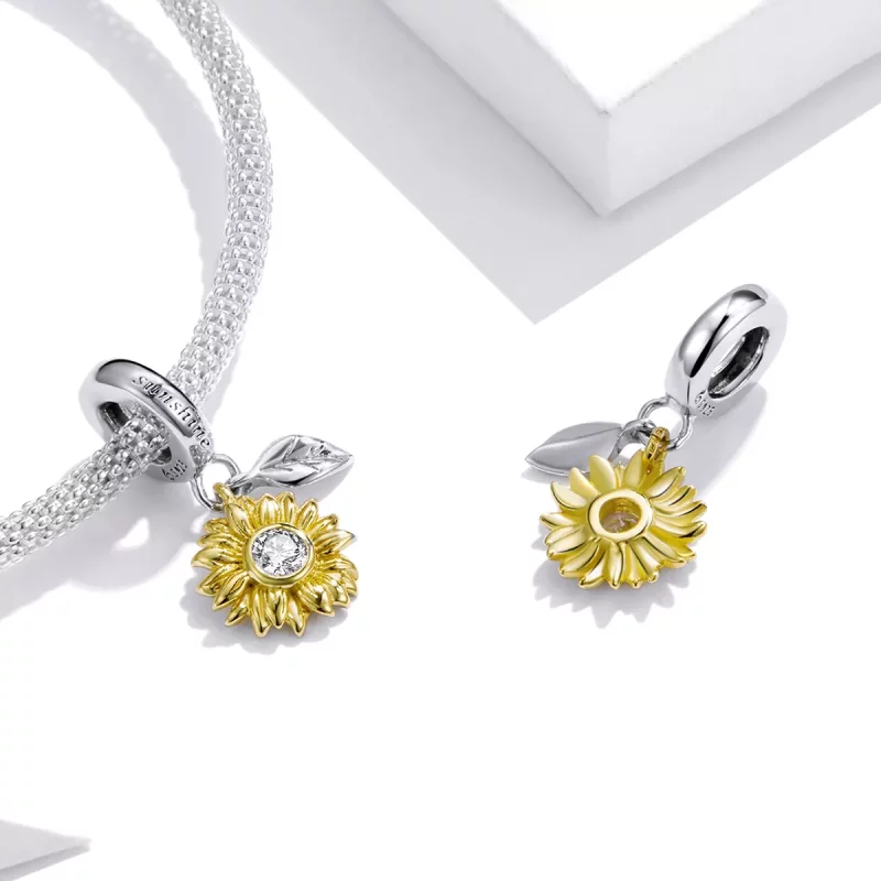 (imagen para) PANDORA Estilo Girasol brillante - BSC462 - Ver 4