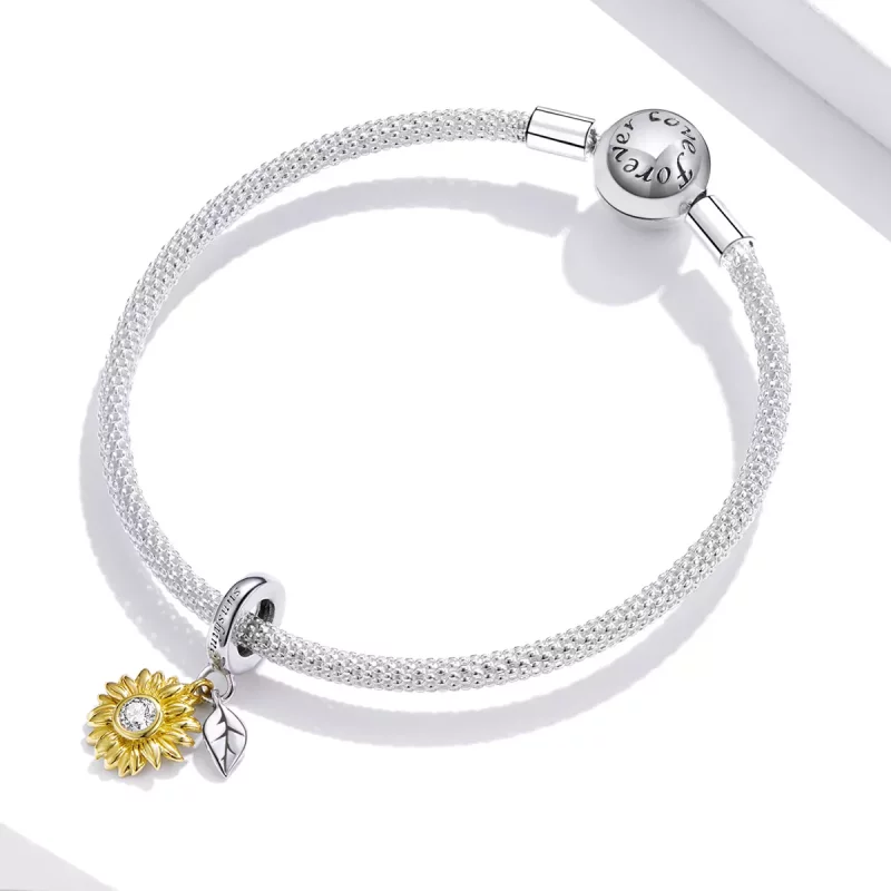 (imagen para) PANDORA Estilo Girasol brillante - BSC462 - Ver 5