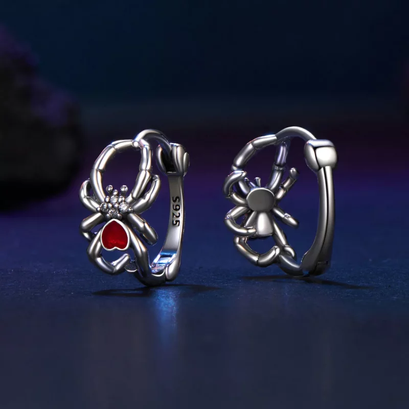 (imagen para) Pendientes de araña estilo PANDORA - SCE1799 - Ver 3