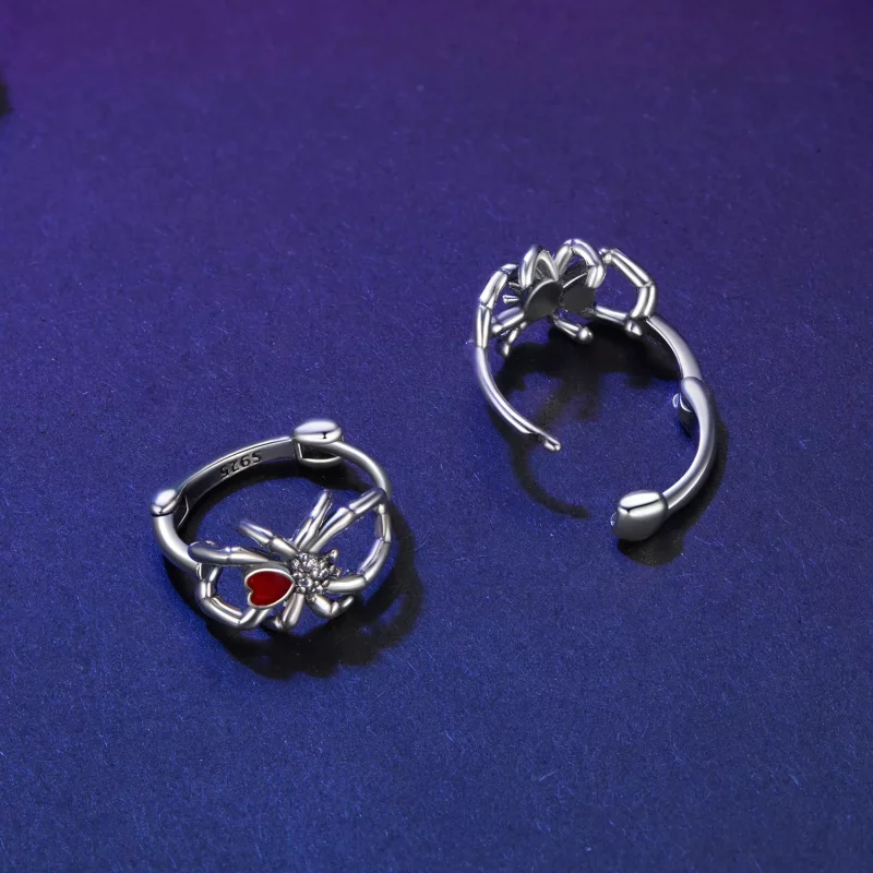 (imagen para) Pendientes de araña estilo PANDORA - SCE1799 - Ver 4