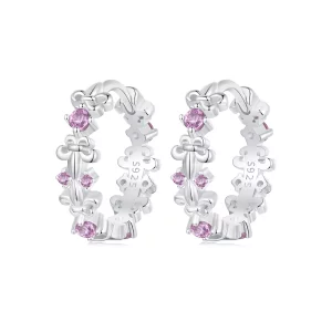 (imagen para) Pendientes Iris estilo PANDORA - BSE1046