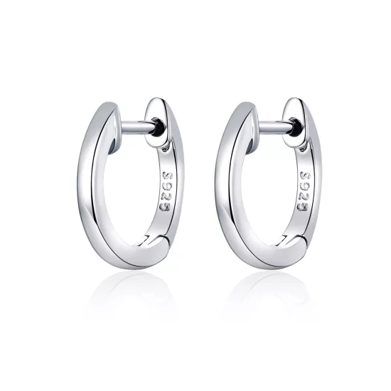 (imagen para) Pendientes sencillos estilo PANDORA - SCE808-A