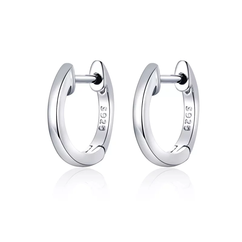(imagen para) Pendientes sencillos estilo PANDORA - SCE808-A