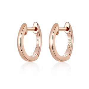 (imagen para) Pendientes sencillos estilo PANDORA - SCE808-C