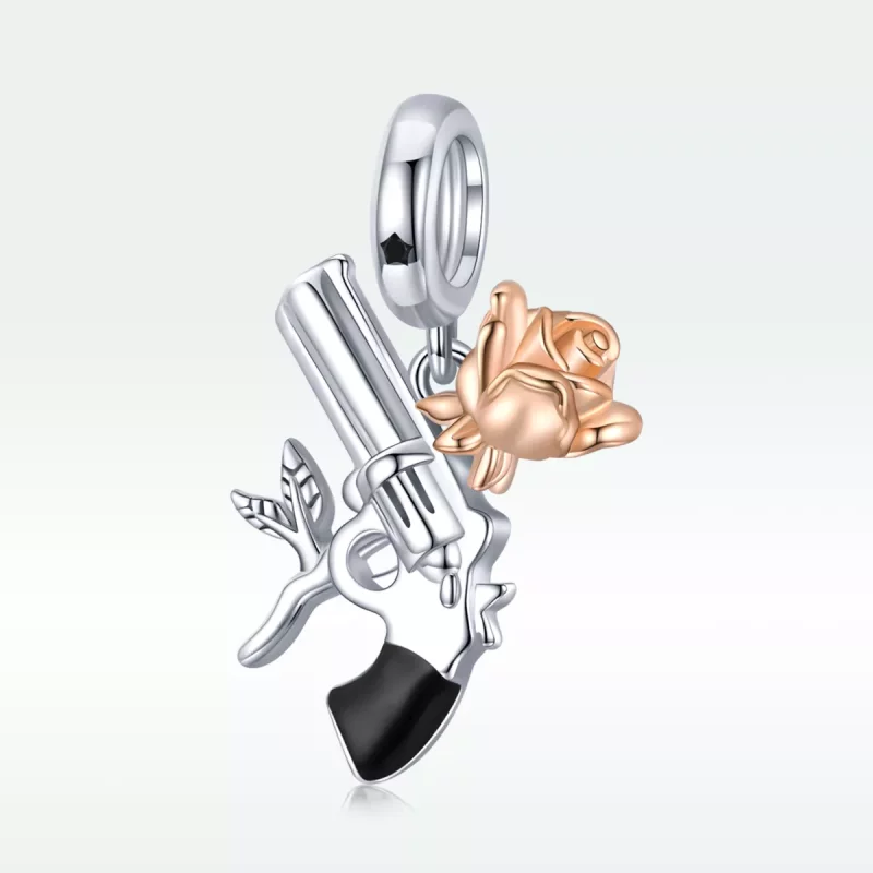 (imagen para) Pistola estilo PANDORA Rose - BSC470 - Ver 3