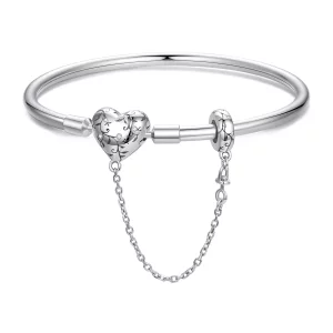 (imagen para) Pulsera de corazón vintage estilo PANDORA - SCB287