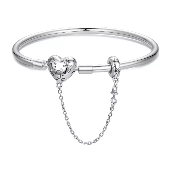(imagen para) Pulsera de corazón vintage estilo PANDORA - SCB287