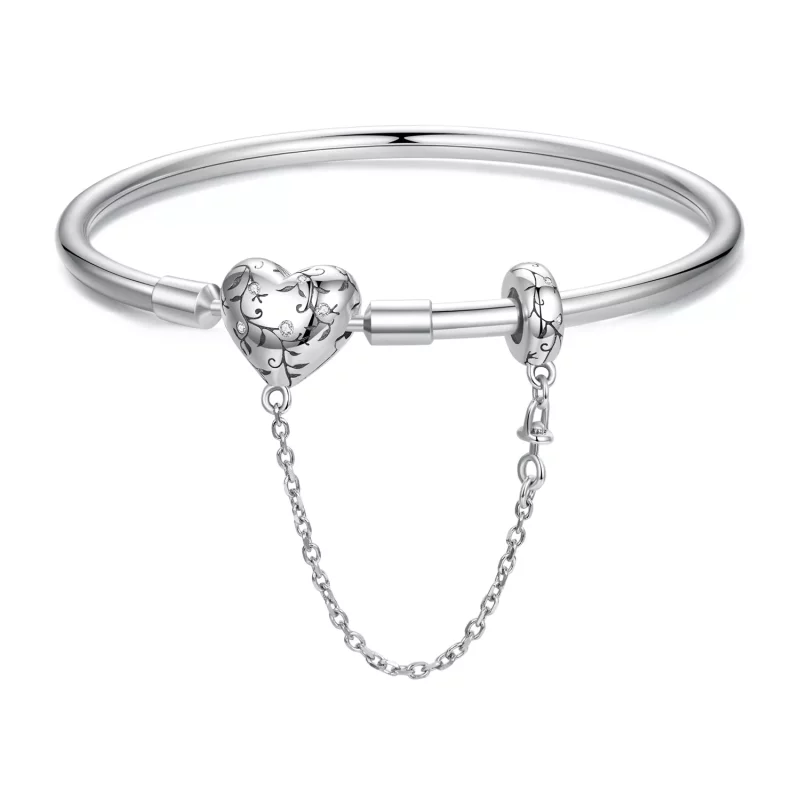 (imagen para) Pulsera de corazón vintage estilo PANDORA - SCB287