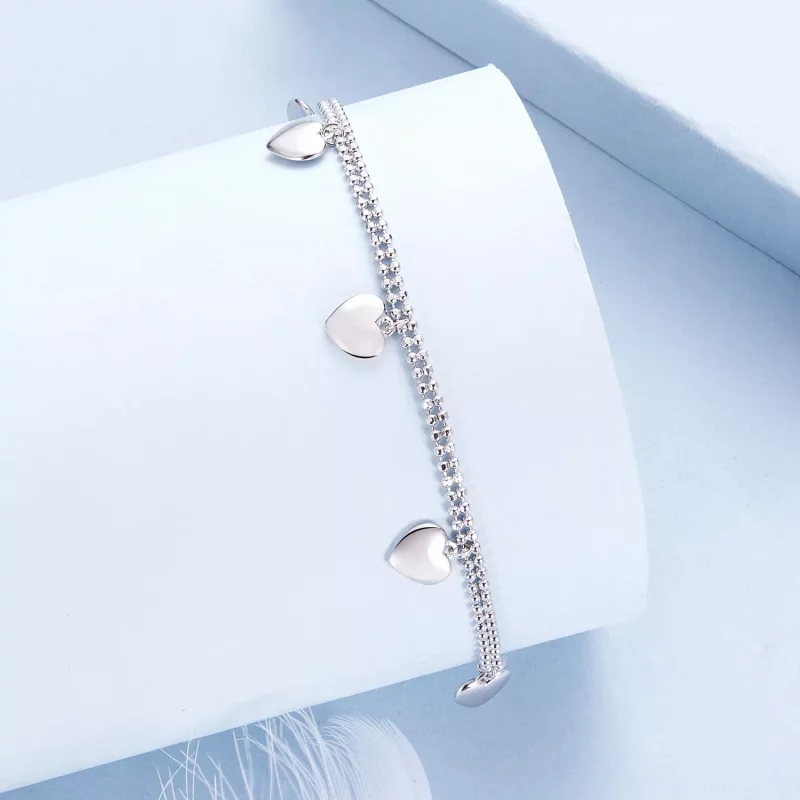 (imagen para) Pulsera de cuentas de doble capa con el estilo Love de PANDORA - BSB190 - Ver 2
