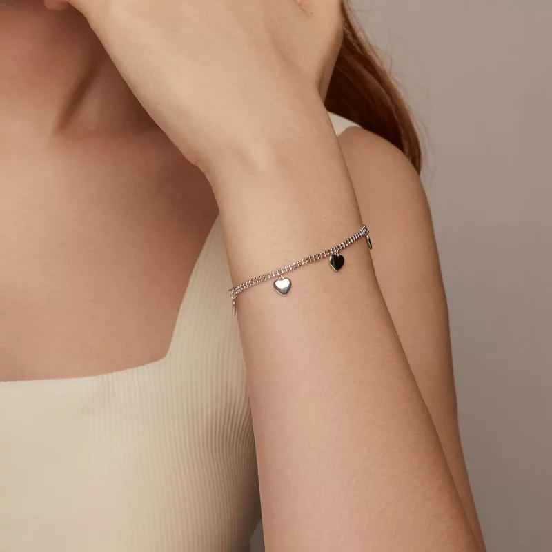 (imagen para) Pulsera de cuentas de doble capa con el estilo Love de PANDORA - BSB190 - Ver 10