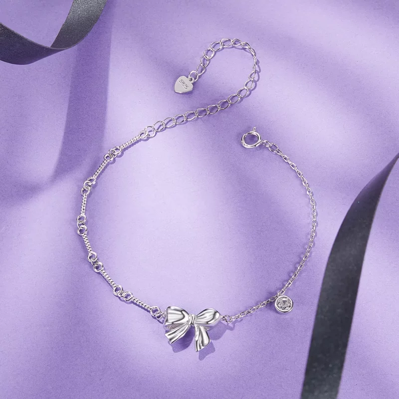(imagen para) Pulsera de lazo estilo PANDORA - BSB187 - Ver 2