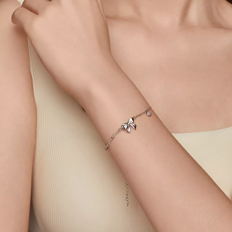 (imagen para) Pulsera de lazo estilo PANDORA - BSB187 - Ver 10
