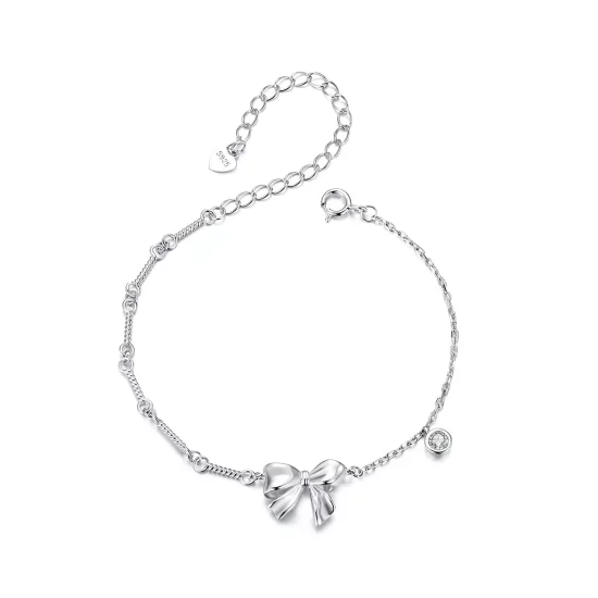 (imagen para) Pulsera de lazo estilo PANDORA - BSB187
