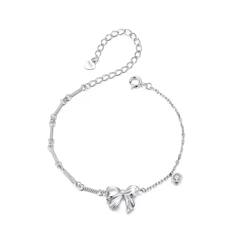 (imagen para) Pulsera de lazo estilo PANDORA - BSB187