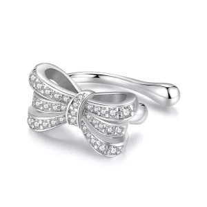 (imagen para) Puño para oreja con lazo estilo PANDORA - YIE248