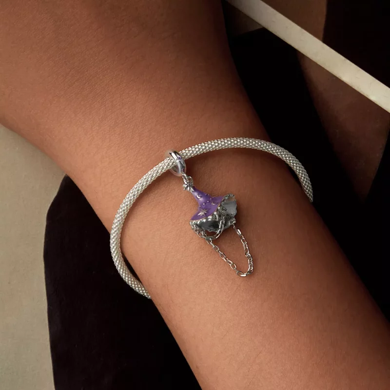 (imagen para) Sombrero de bruja que brilla en la oscuridad estilo PANDORA - SCC2894 - Ver 7