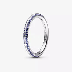 (imagen para) Anillo Azul en Pavé Pandora ME - 199679C03