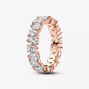 (imagen para) Anillo Pandora Banda Brillante Alterna - 183021C01