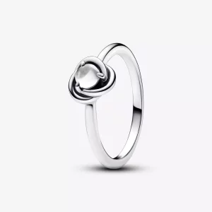 Anillo Pandora Círculo Eternity Claro - 192993C04 (imagen para) Anillo Pandora Círculo Eternity Claro - 192993C04