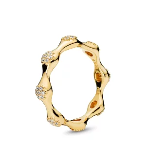 Anillo Pandora en dorado Love Pods - 167295CZ (imagen para) Anillo Pandora en dorado Love Pods - 167295CZ
