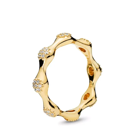 (imagen para) Anillo Pandora en dorado Love Pods - 167295CZ