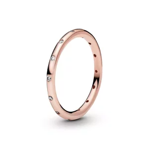 (imagen para) Anillo Pandora Gotas Brillantes - 180945CZ