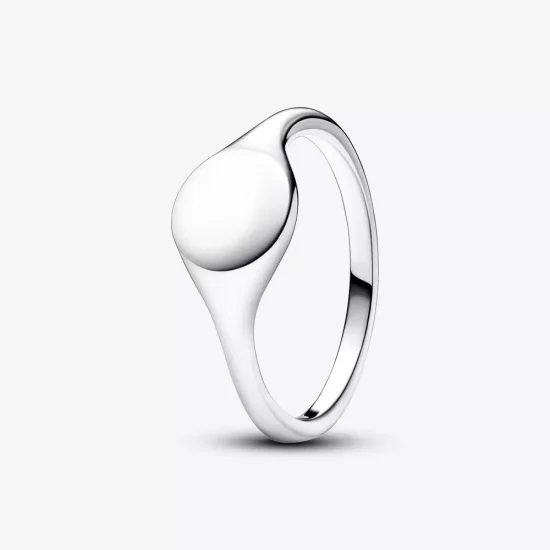 (imagen para) Anillo Pandora Sello Grabable - 193093C00