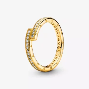 Anillo Pandora Superpuesto Brillante - 169491C01 (imagen para) Anillo Pandora Superpuesto Brillante - 169491C01