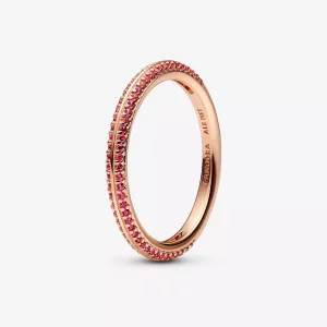(imagen para) Anillo Rojo en Pavé Pandora ME - 189679C02