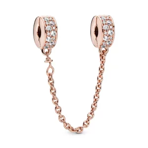 (imagen para) Cadena de seguridad Pandora Elegancia Brillante - 786322CZ