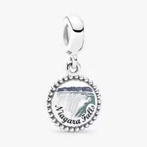 Charm colgante de las cataratas del Niágara de Pandora - ENG791169_4 (imagen para) Charm colgante de las cataratas del Niágara de Pandora - ENG791169_4