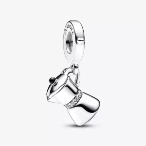 Charm Colgante Pandora Cafetera - 792679C01 (imagen para) Charm Colgante Pandora Cafetera - 792679C01