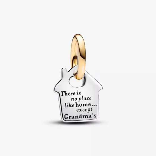 (imagen para) Charm Colgante Pandora Casa de la Abuela en Dos Tonos - 763205C00